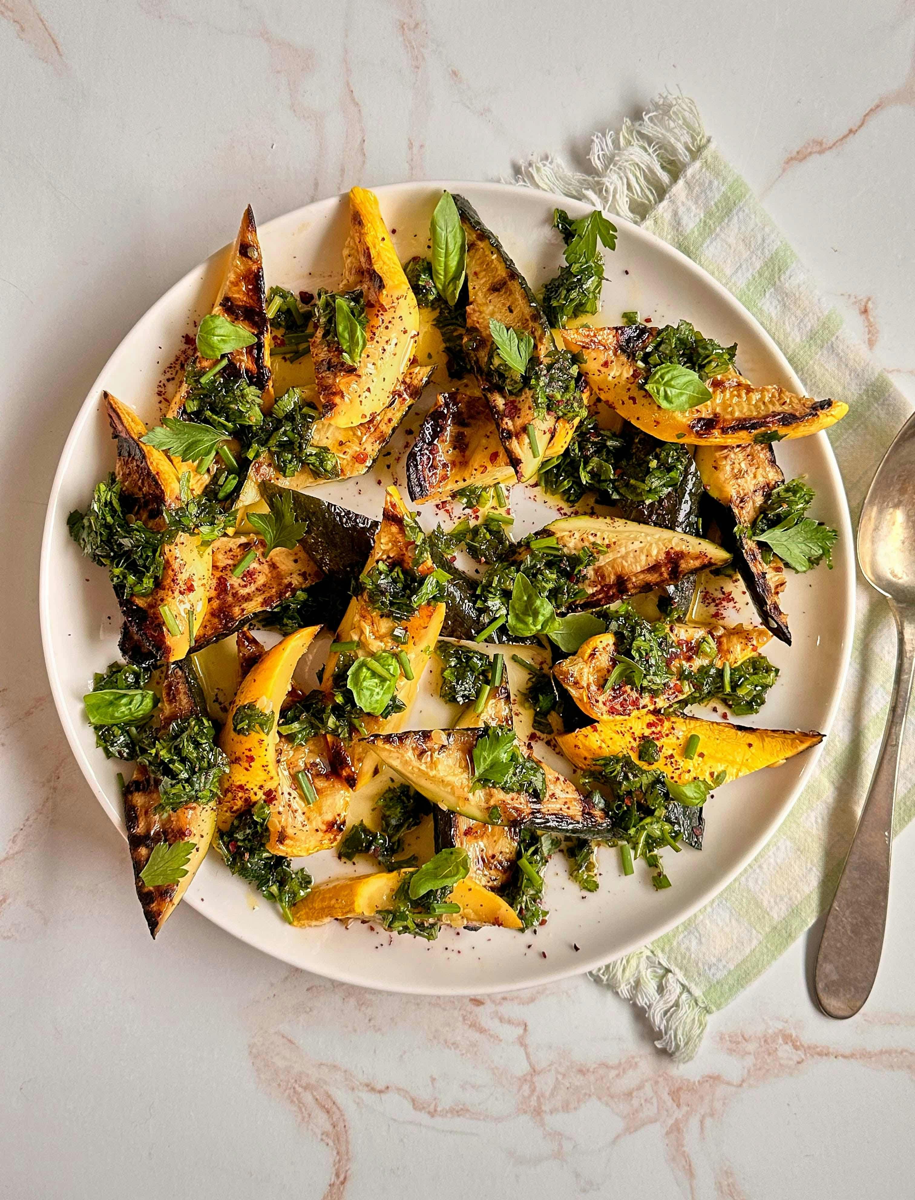 Squash with Herbs