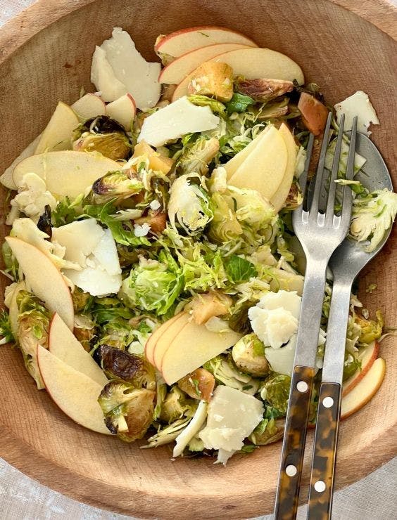 Brussels Sprout & Apple Salad
