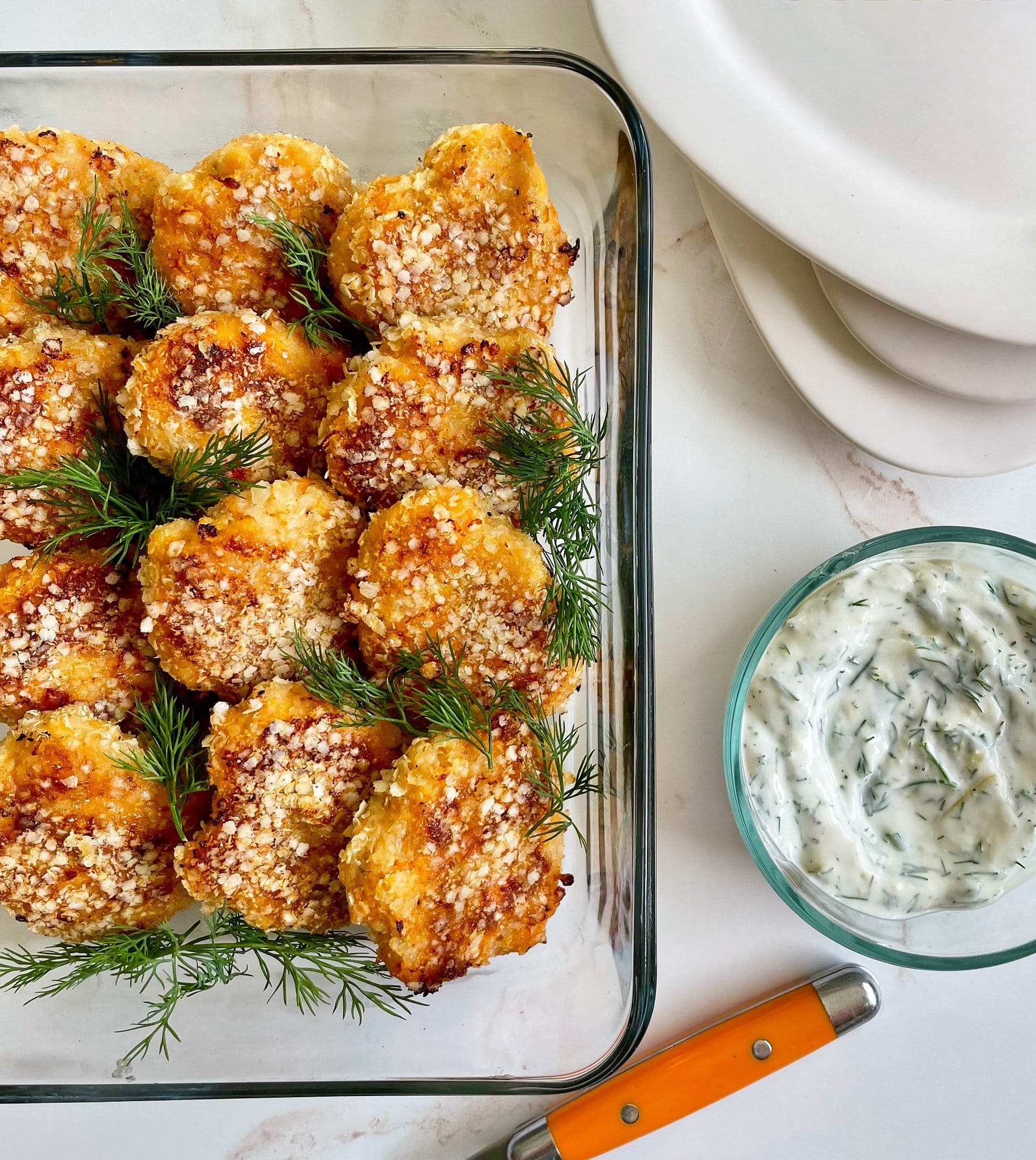 Healthy Chicken Nuggets & Ranch