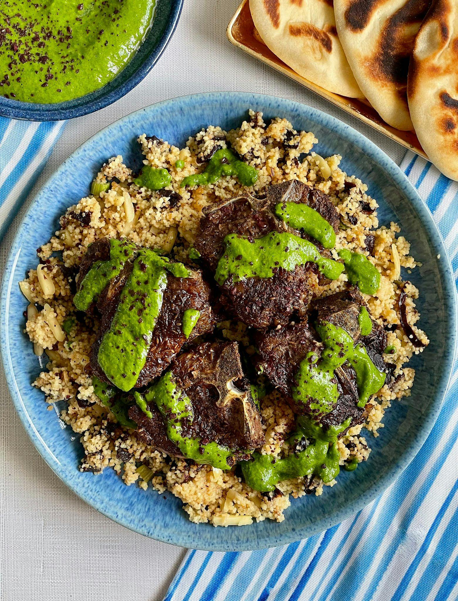 Spiced Lamb and Couscous