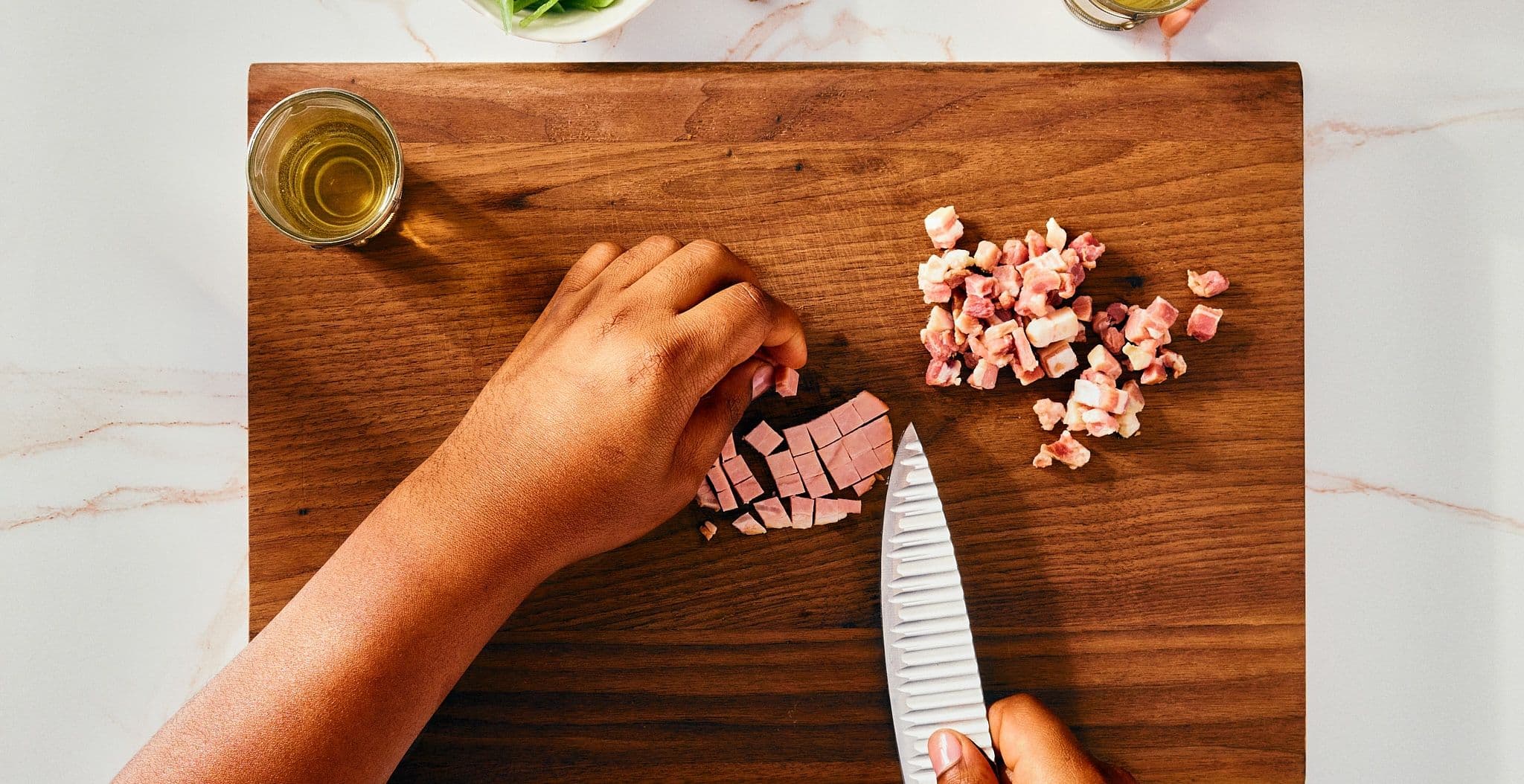 Paella Chopping Step